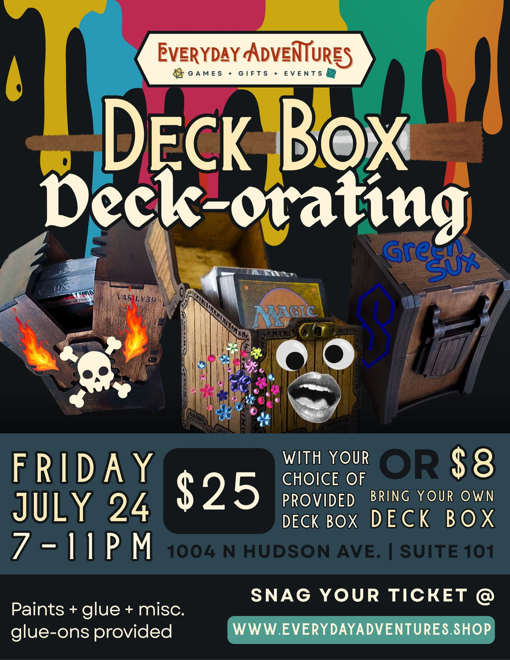Deck Box Deck-orating