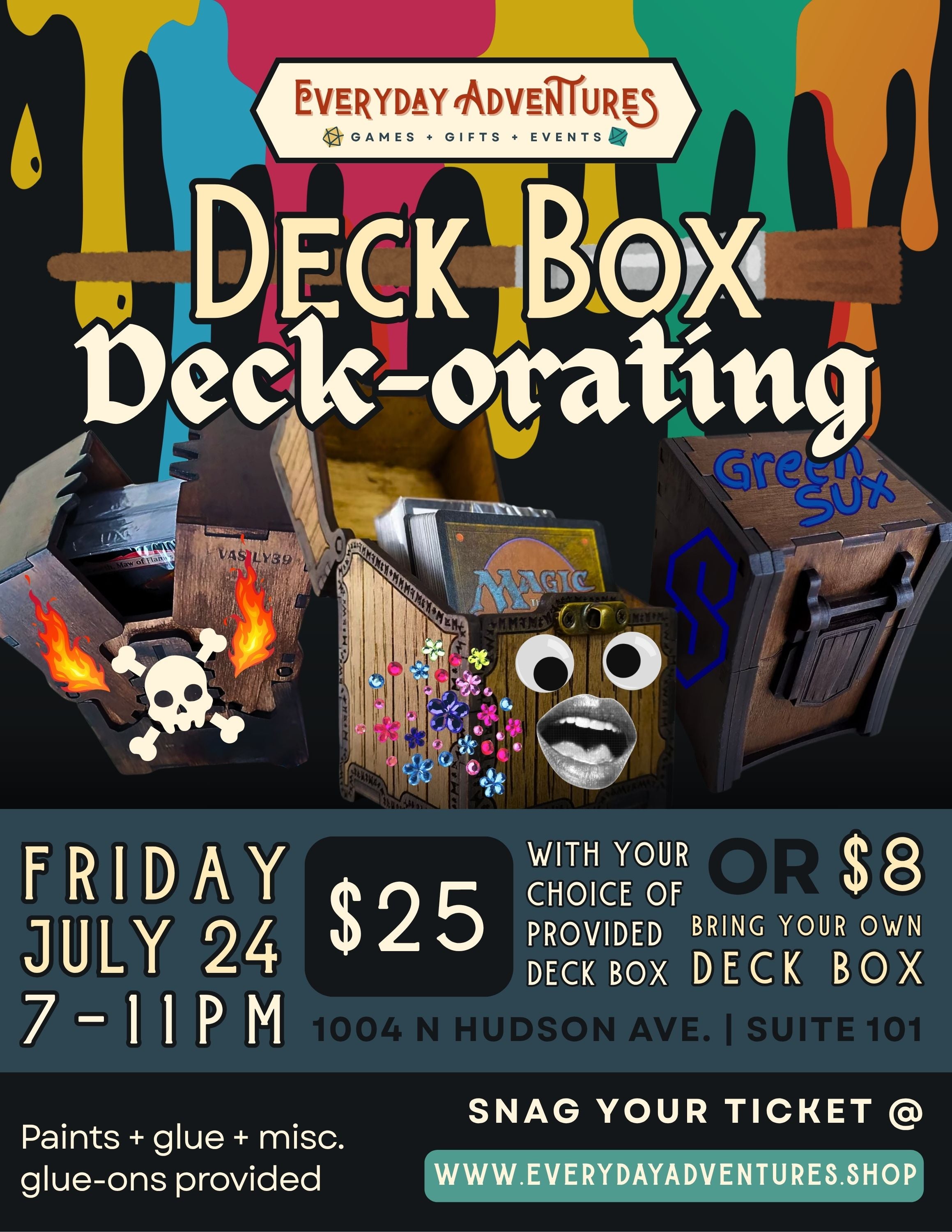 Deck Box Deck-orating