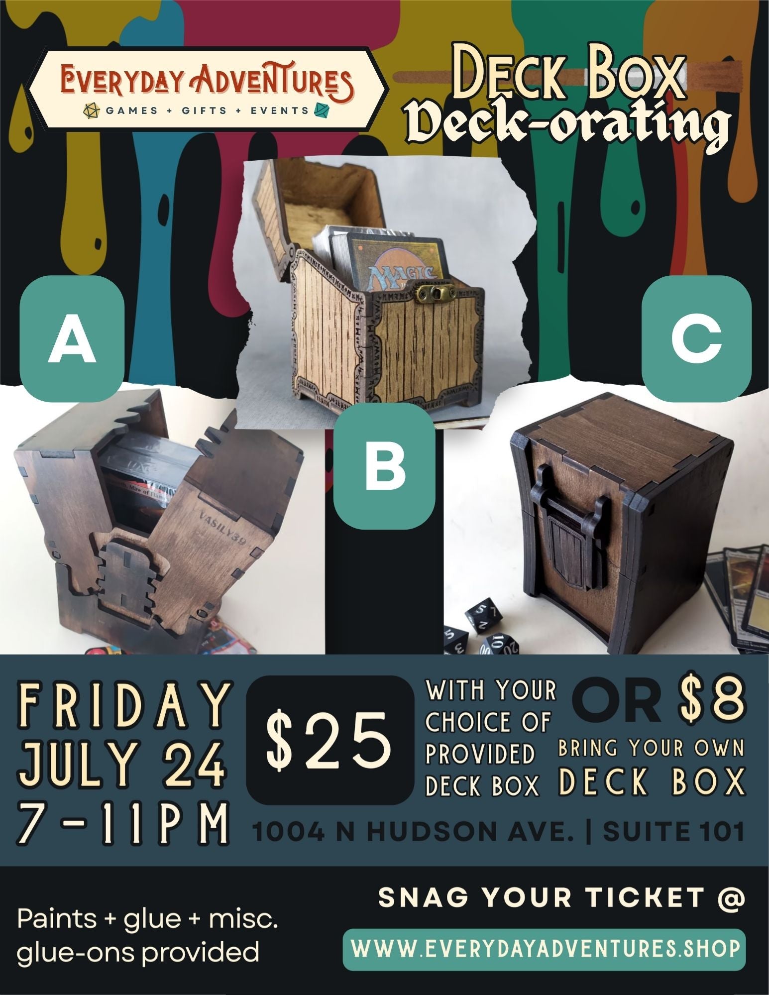 Deck Box Deck-orating