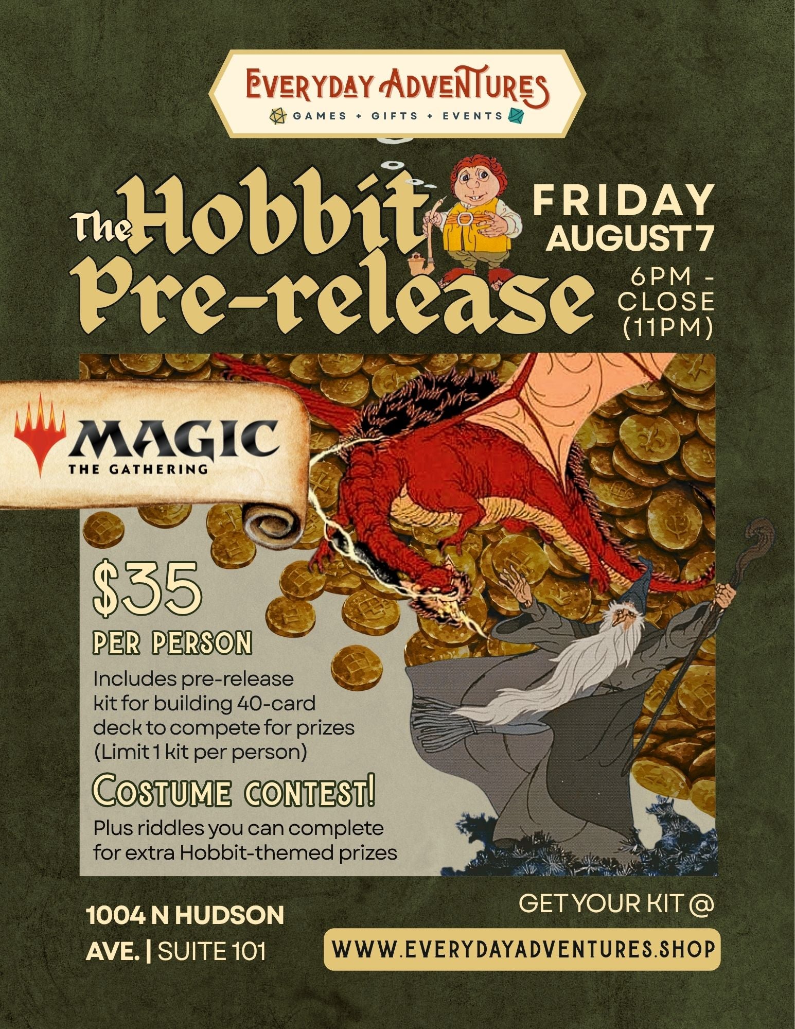 The Hobbit MTG Pre-Release