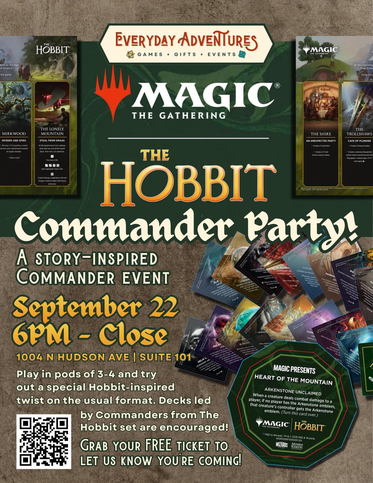The Hobbit Commander Party